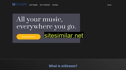 Mstream similar sites