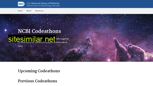 ncbi-codeathons.github.io alternative sites