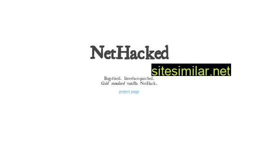 nethacked.github.io alternative sites