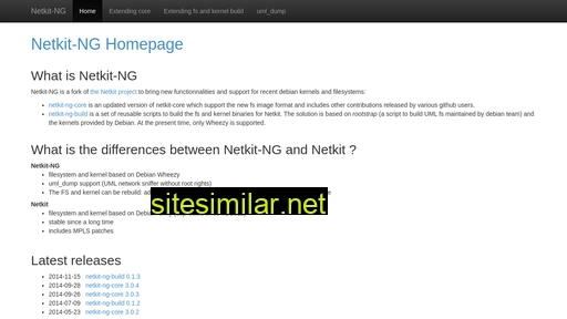 Netkit-ng similar sites
