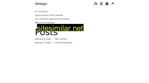 nhooyr.io alternative sites