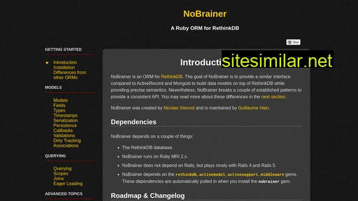 nobrainer.io alternative sites