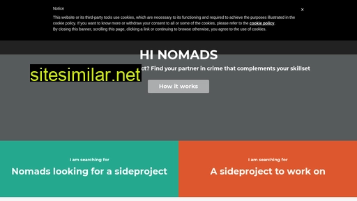 nomadprojects.io alternative sites