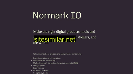 normark.io alternative sites