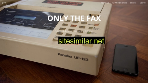 onlythefax.io alternative sites