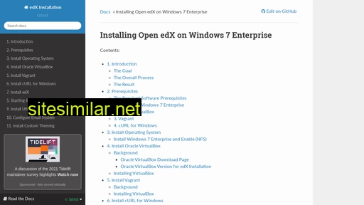 open-edx-windows-7-installation-instructions.readthedocs.io alternative sites