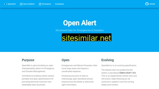 Openalert similar sites