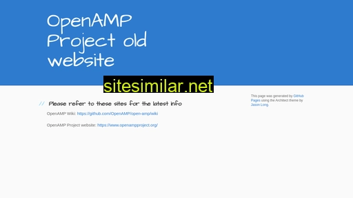 Openamp similar sites