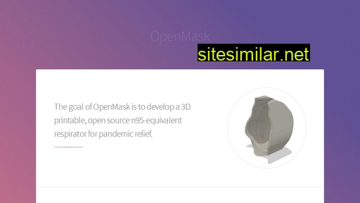 openmask.github.io alternative sites