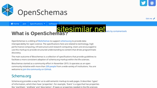 openschemas.github.io alternative sites