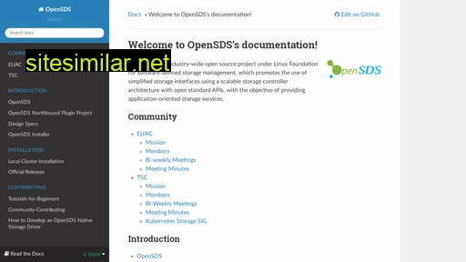 Opensds similar sites