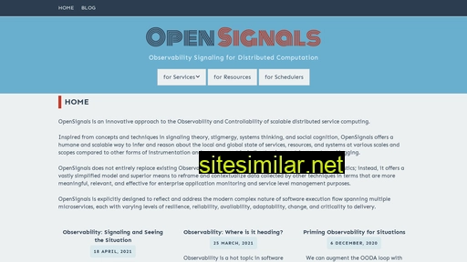 Opensignals similar sites