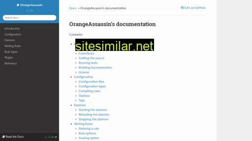 Orangeassassin similar sites