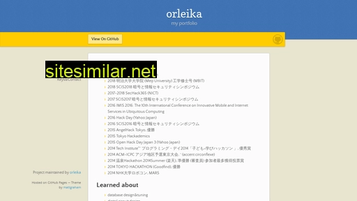 orleika.io alternative sites