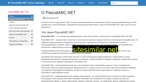 Pascalabcnet similar sites