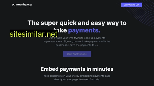 paymentspage.io alternative sites