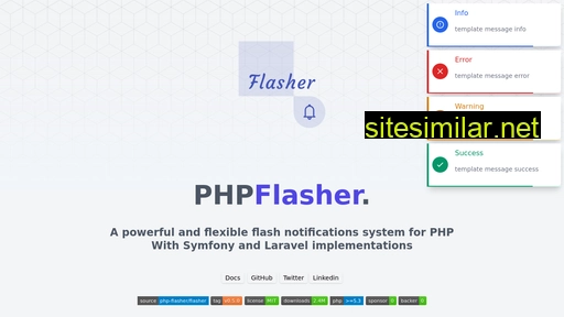 php-flasher.github.io alternative sites