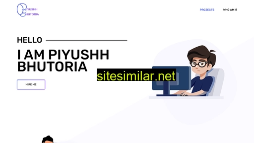 Piyushhbhutoria similar sites