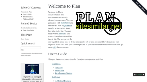 plan.readthedocs.io alternative sites