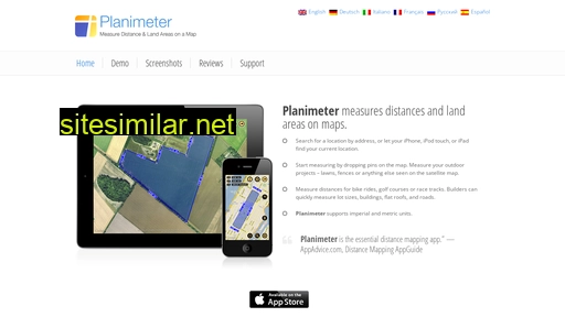 Planimeter similar sites