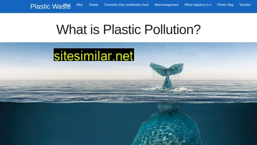 plasticwaste.github.io alternative sites