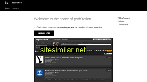 Podstation similar sites