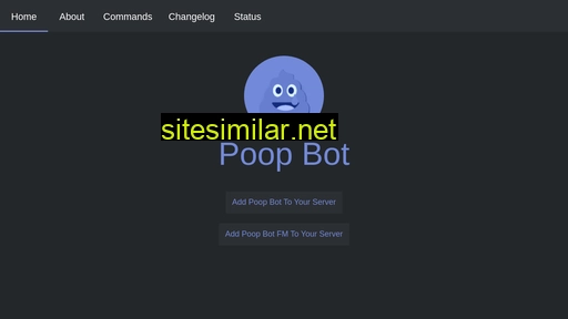 poop-bot.github.io alternative sites