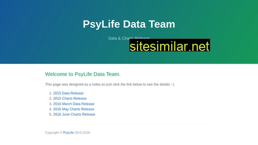 Psy-data similar sites
