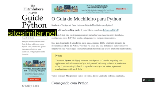 Python-guide-pt-br similar sites