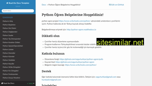 Python-ogren similar sites
