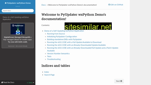 pyupdater-wx-demo.readthedocs.io alternative sites