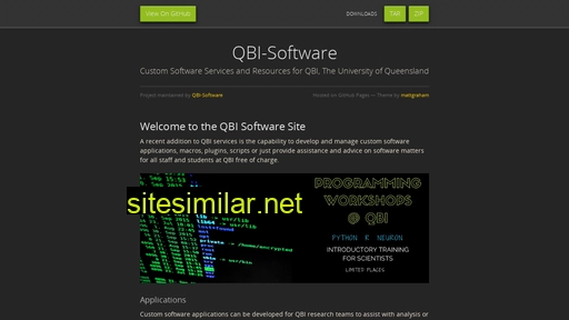 qbi-software.github.io alternative sites