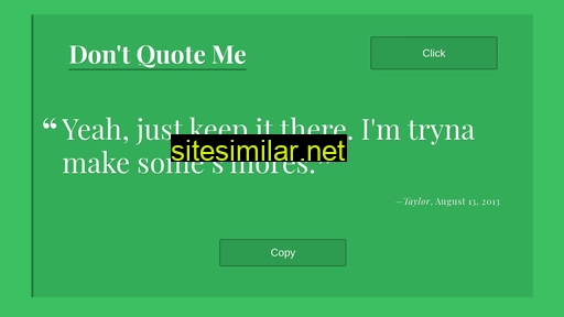 Quoteme similar sites