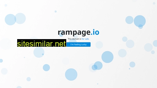 rampage.io alternative sites