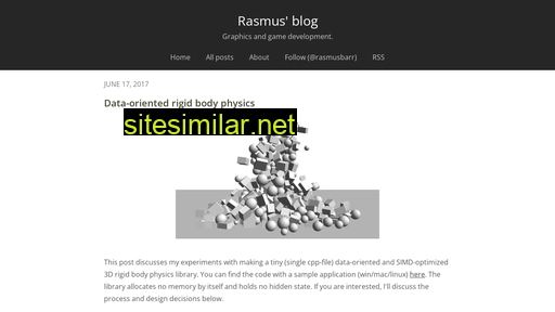rasmusbarr.github.io alternative sites