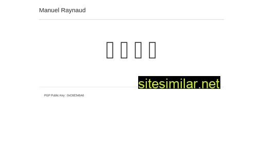raynaud.io alternative sites
