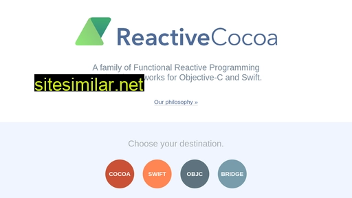 Reactivecocoa similar sites