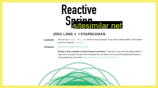 reactivespring.io alternative sites