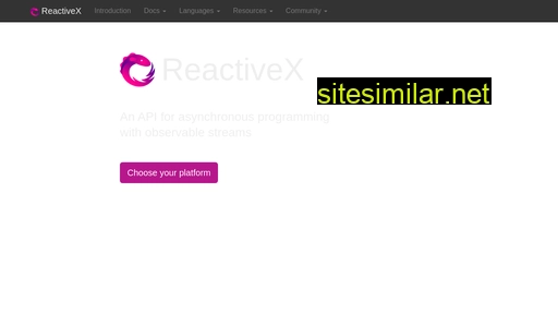 reactivex.io alternative sites