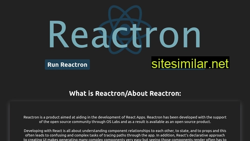 reactron.io alternative sites