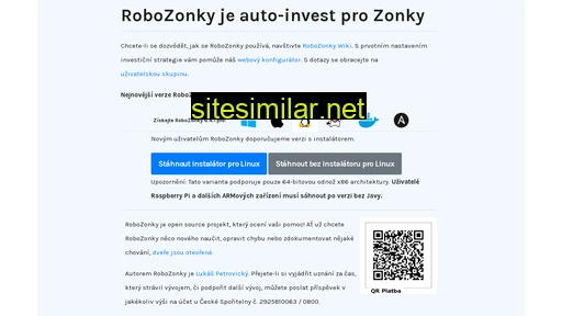 robozonky.github.io alternative sites