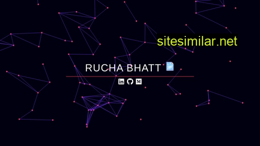 Ruchabhattjoshi similar sites