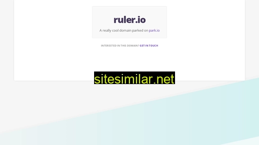 Ruler similar sites
