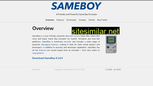 Sameboy similar sites