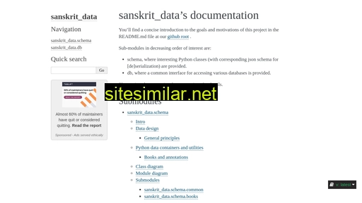 sanskrit-data.readthedocs.io alternative sites