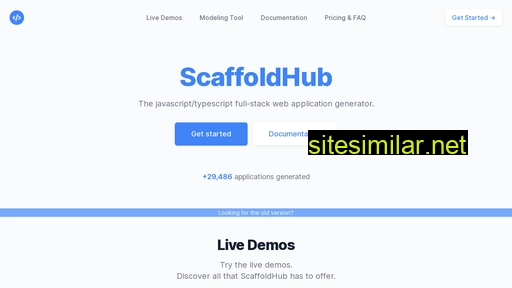 scaffoldhub.io alternative sites