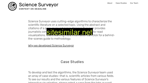 science-surveyor.github.io alternative sites