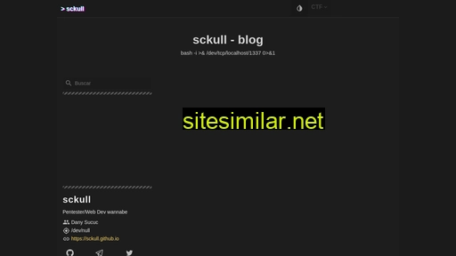 sckull.github.io alternative sites