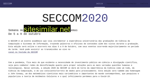 Seccom-ufsc similar sites