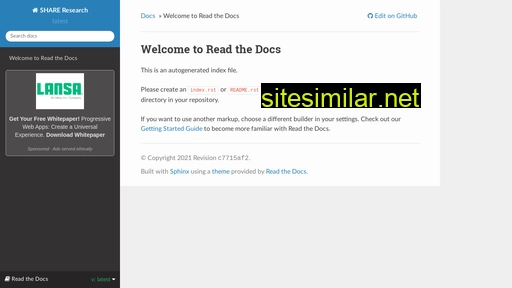 share-research.readthedocs.io alternative sites